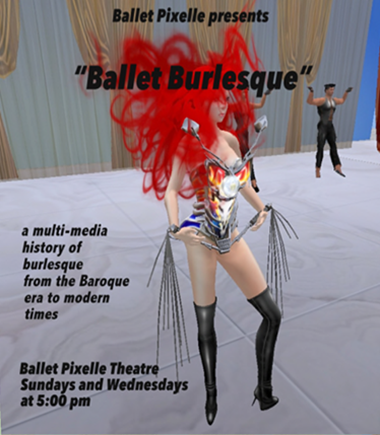 Ballet Burlesque Poster